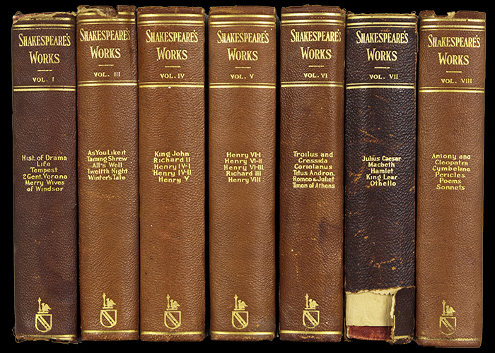 image of book covers from the J Phelps White Collection